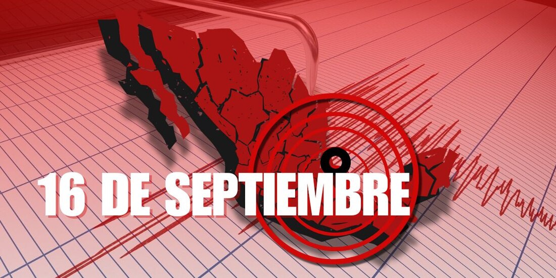 Esta es la actividad sísmica de hoy, 16 de septiembre.