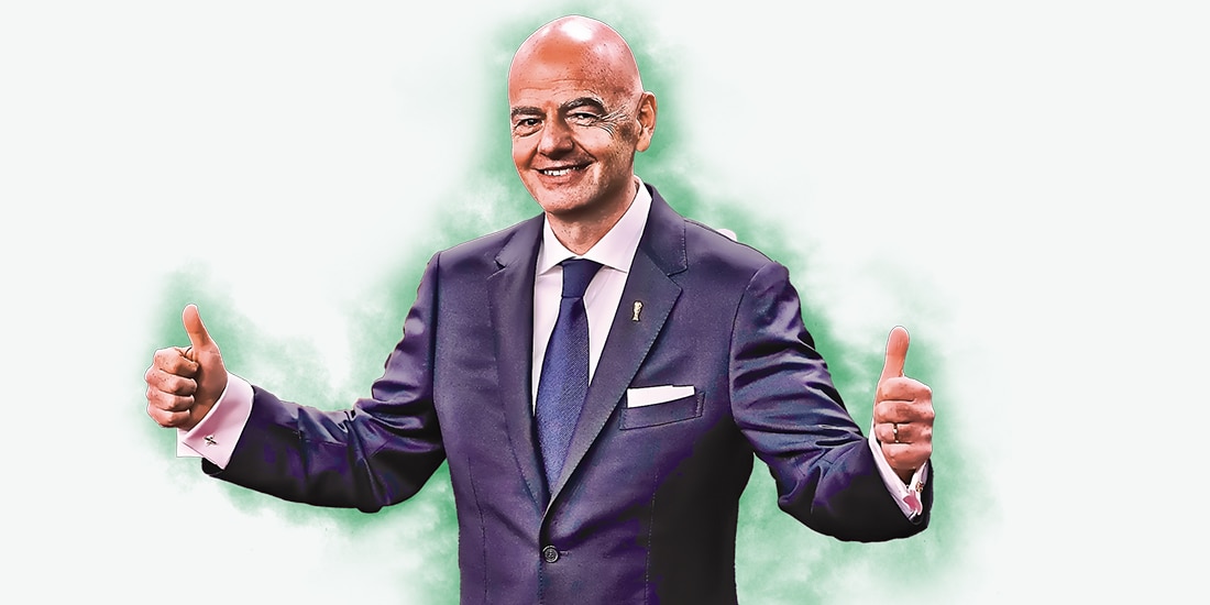 GIANNI INFANTINO │ EDAD: 56 años
PUESTO: Presidente FIFA │ NACIONALIDAD: Suiza