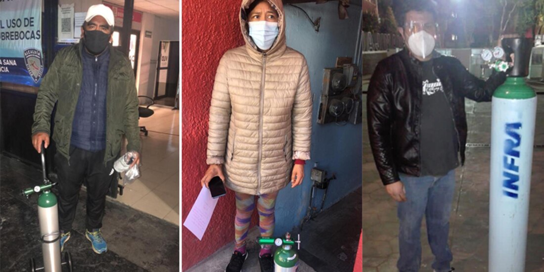 Los tanques deberán tener una capacidad de 682 litros, estar limpios, libres de abolladuras y con fecha de caducidad vigente.