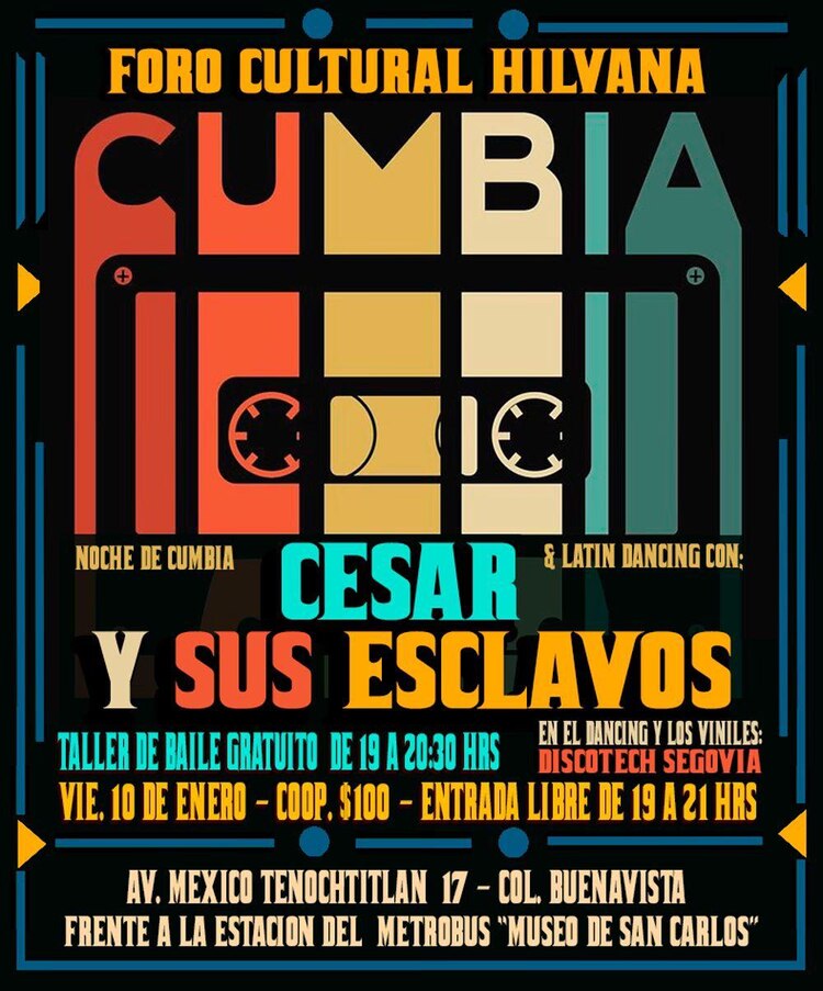 Noche de Cumbia & Latin Dancing.