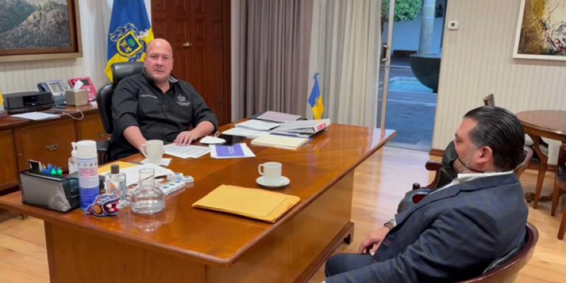 Video compartido por Enrique Alfaro en Twitter.