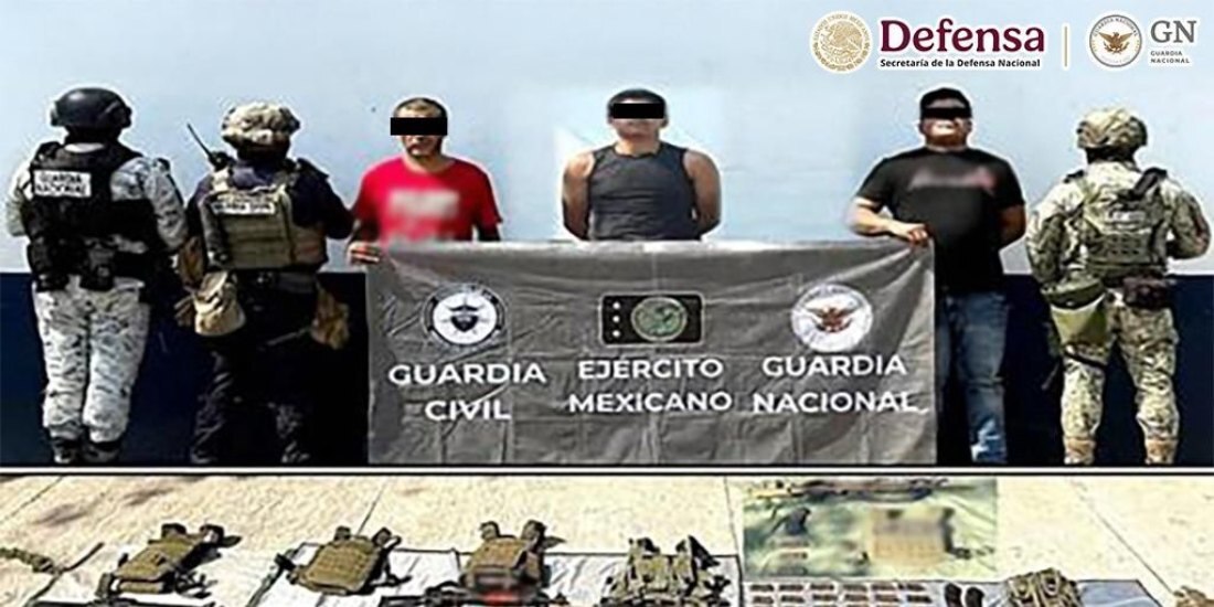 Detienen a 5 personas en Michoacán.