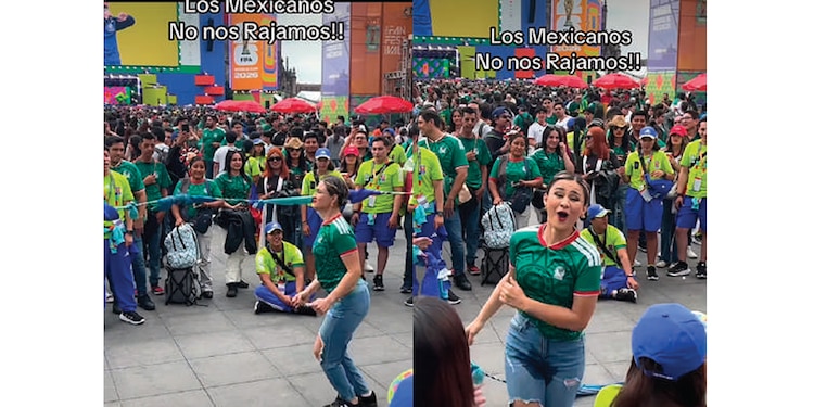 NO LE IMPORTÓ PASAR VERGÜENZA EN EL FAN FEST