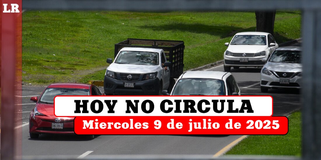 Consulta qué vehículos deben descansar este miércoles 9 de julio en la Ciudad de México y el Estado de México.