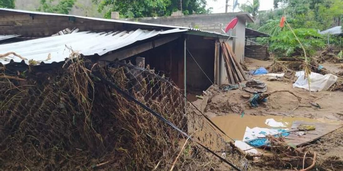 Huracán Agatha en Oaxaca.