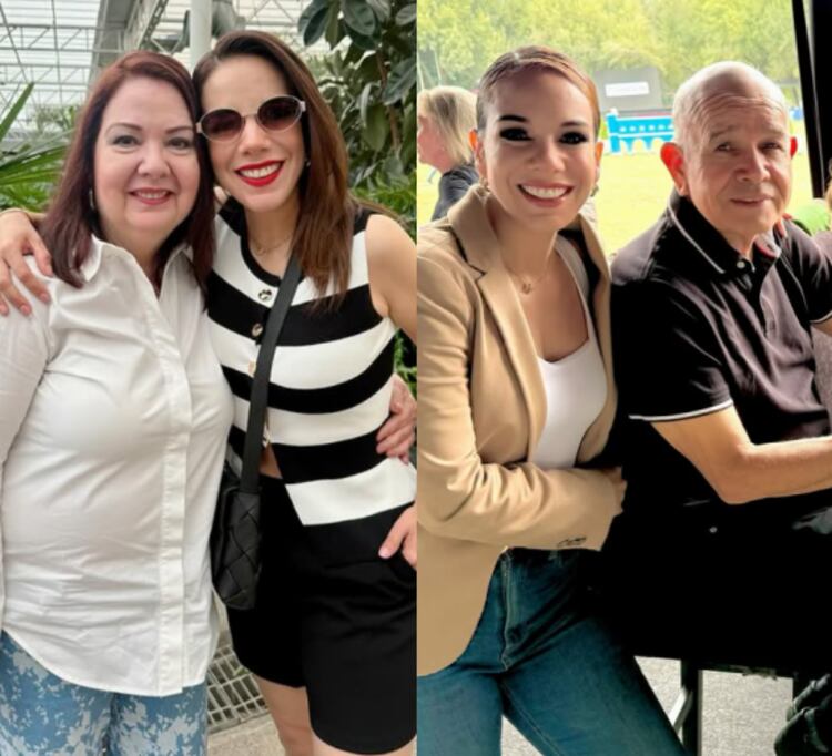 Papás de Débora Estrella