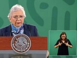 La secretaria de Gobernación, Olga Sánchez Cordero habla sobre el caso Lydia Cacho.