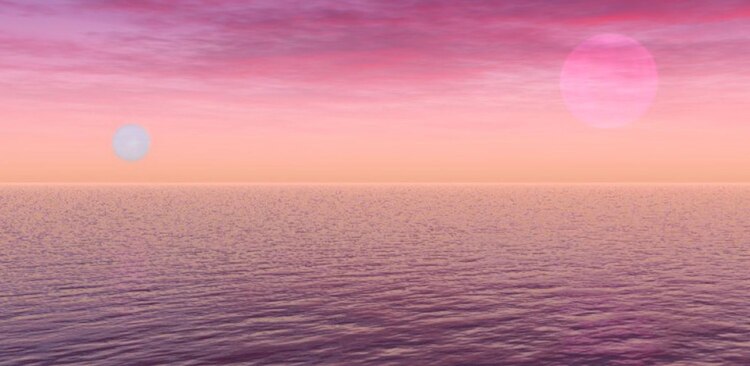 Dominique Signoret, ilustración del océano pensante de Solaris.