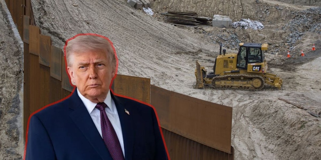 Trump asegura que México pagó el muro