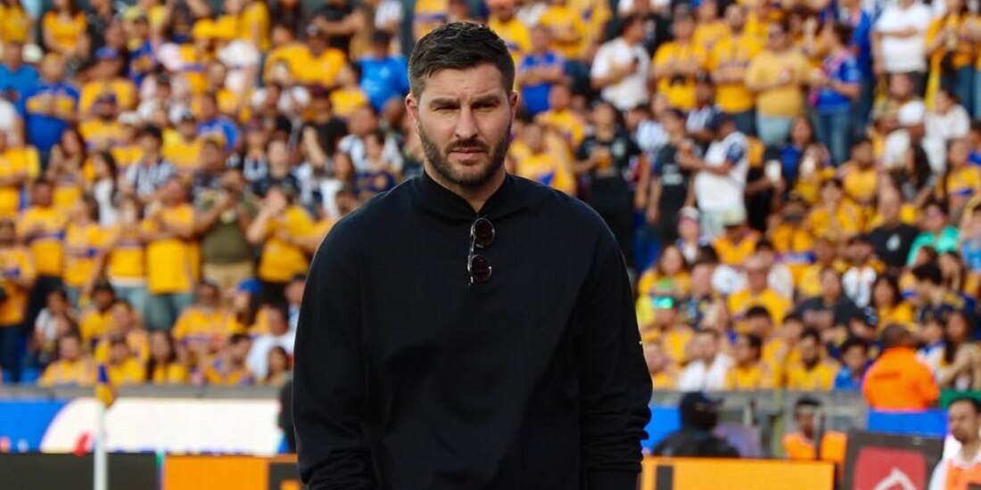 André-Pierre Gignac en el estadio de Tigres