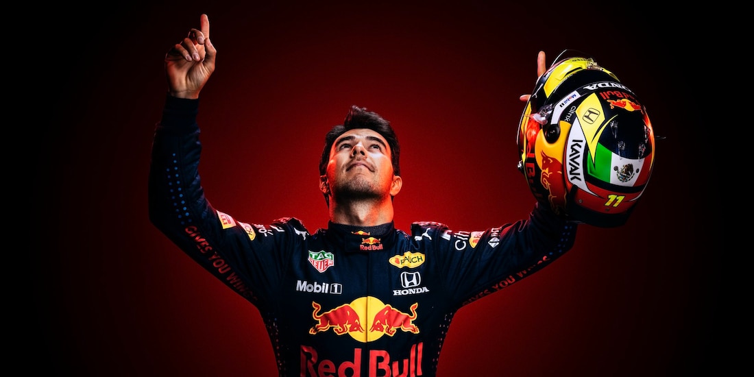 Para Checo Pérez, la de 2021 será su primera temporada de F1 con la escudería Red Bull.