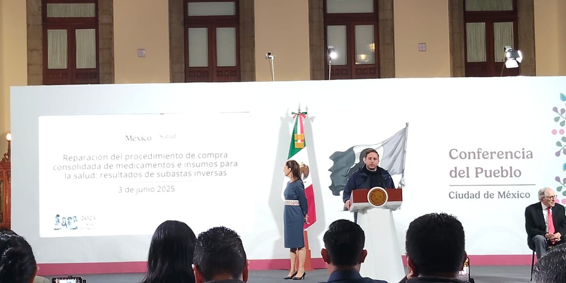 Reporte de Salud en la Mañanera del Pueblo.