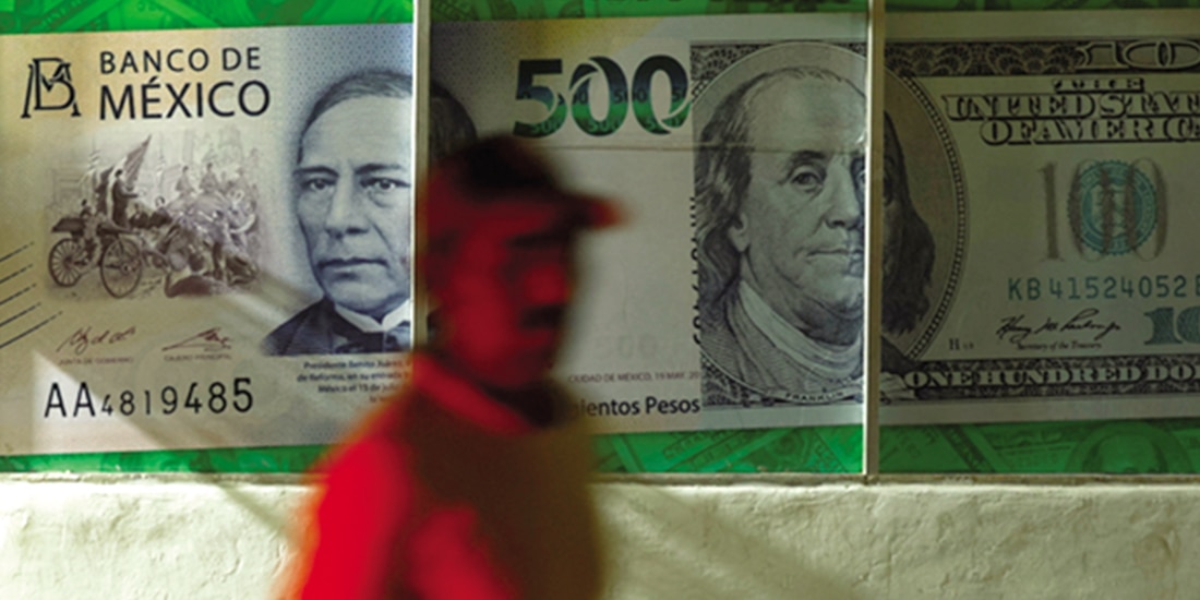 0.7 Por ciento retrocede el Índice DXY en 2026.