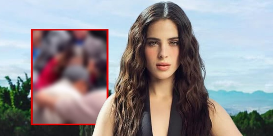 Fátima Bosch se detiene para ayudar a un adulto mayor en Ecuador