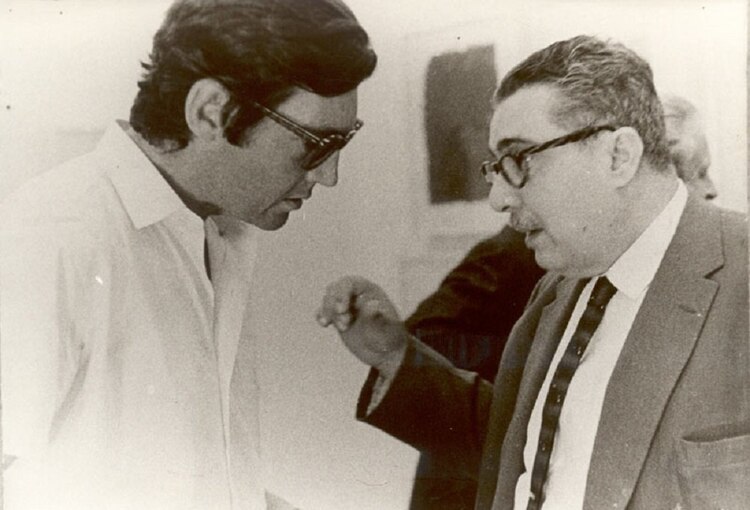 Julio Cortázar y José Lezama Lima.