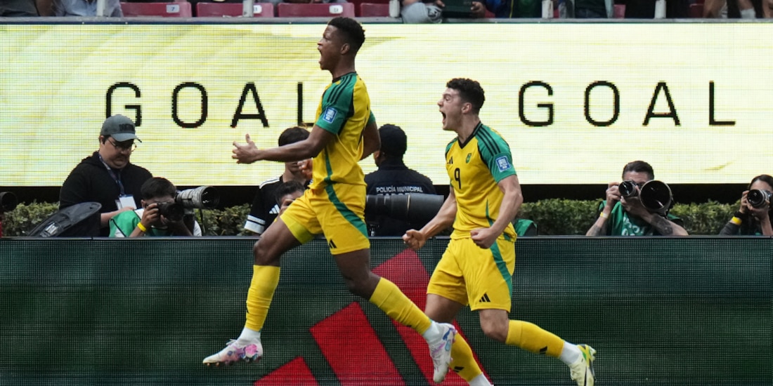 Jamaica celebra su pase a la final.