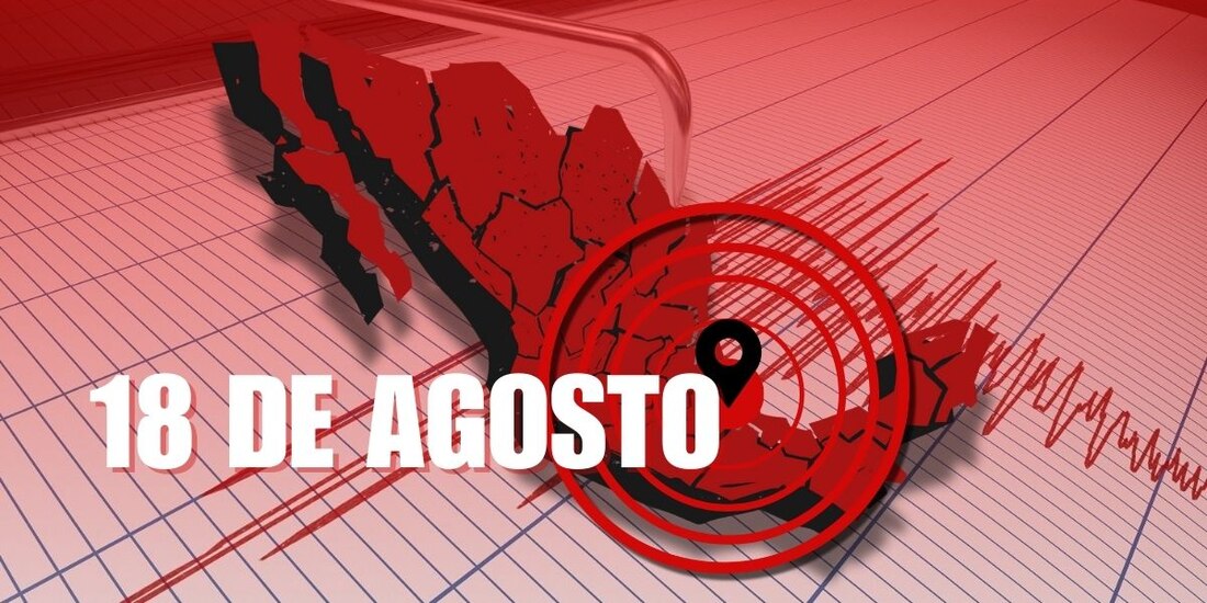Esta es la actividad sísmica de hoy, 18 de agosto.