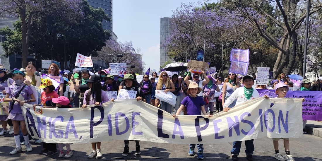 Marcha del 8M en CDMX