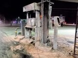 Grupo armado causa explosión en una gasolinera en Zitácuaro, Michoacán
