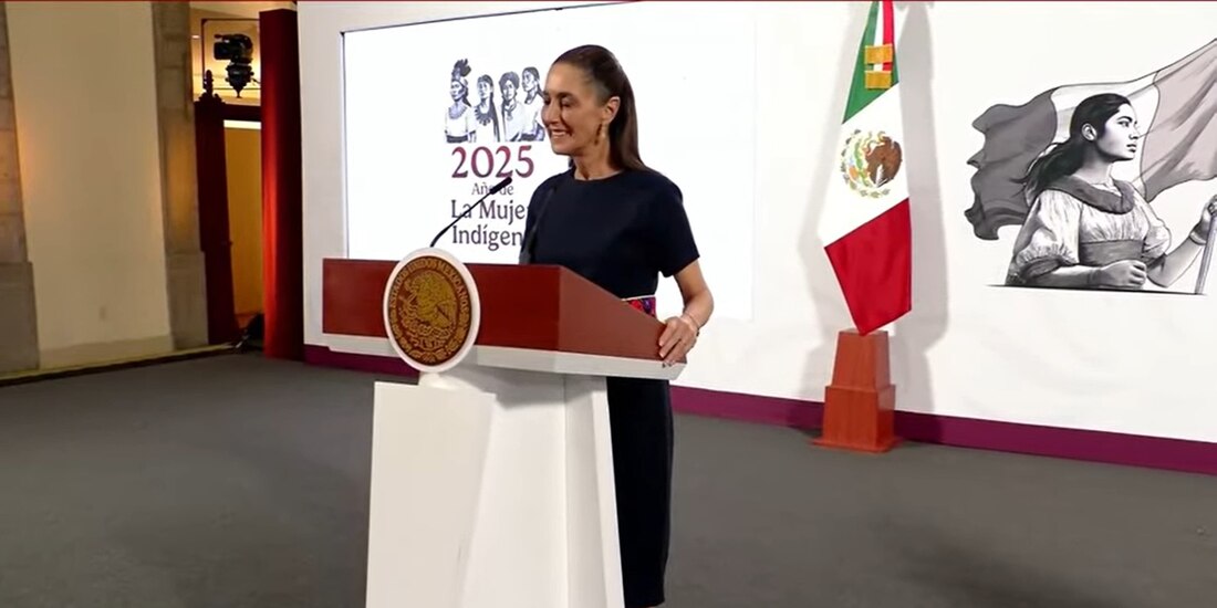 La Presidenta de México en Palacio Nacional