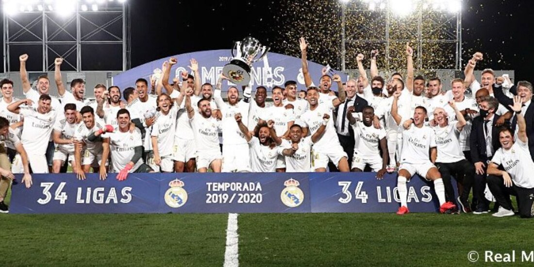 Real Madrid es el actual campeón de LaLiga de España