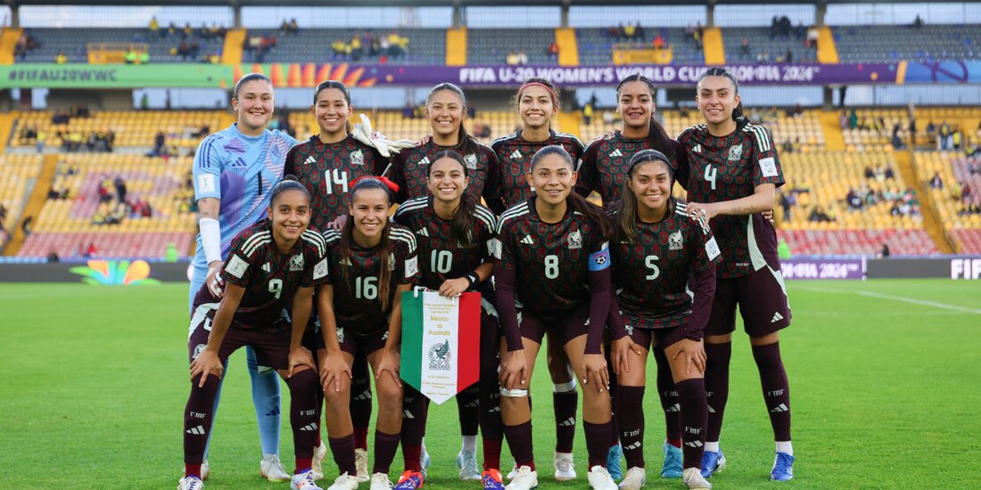 México gana 2-0 a Australia en el Mundial Sub 20 Femenil