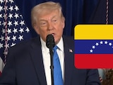 Donald Trump durante conferencia de prensa