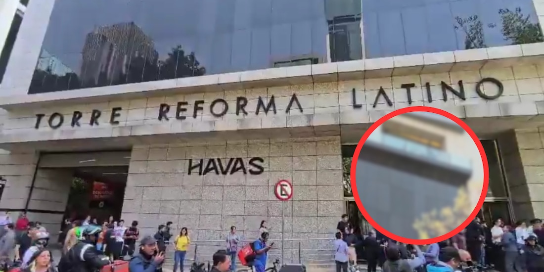 Caída desde torre en Paseo de la Reforma deja una mujer muerta