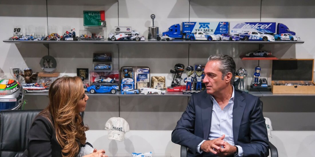 La Gobernadora de Quintana Roo y el empresario mexicano.