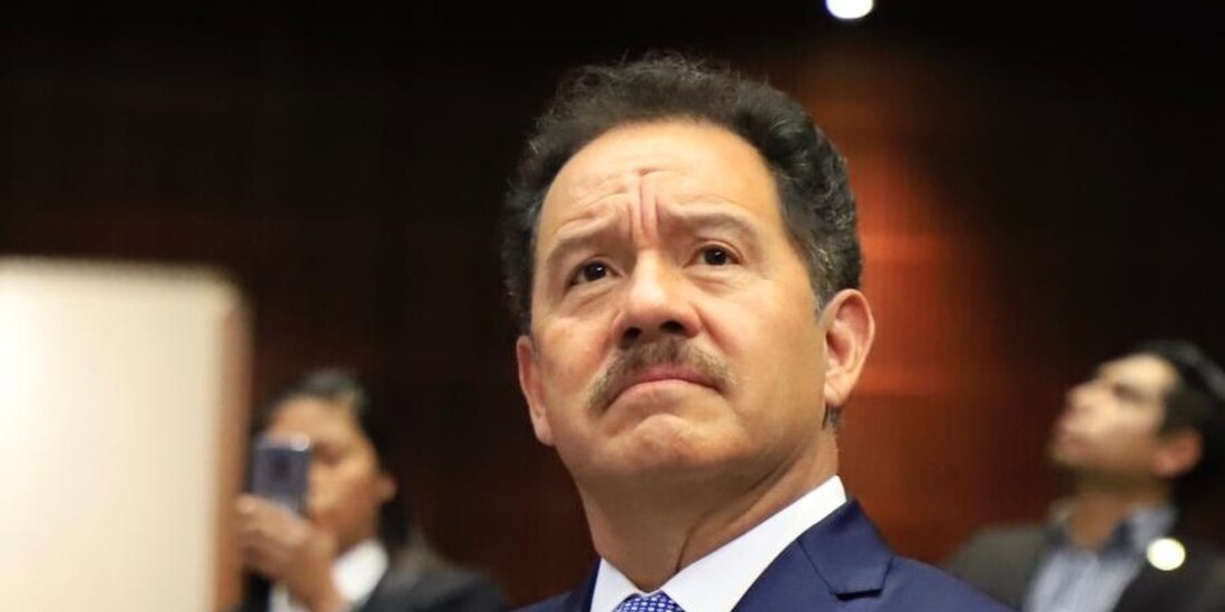 Ignacio Mier, coordinador de la bancada del partido Movimiento Regeneración Nacional, en la Camara de Diputados.