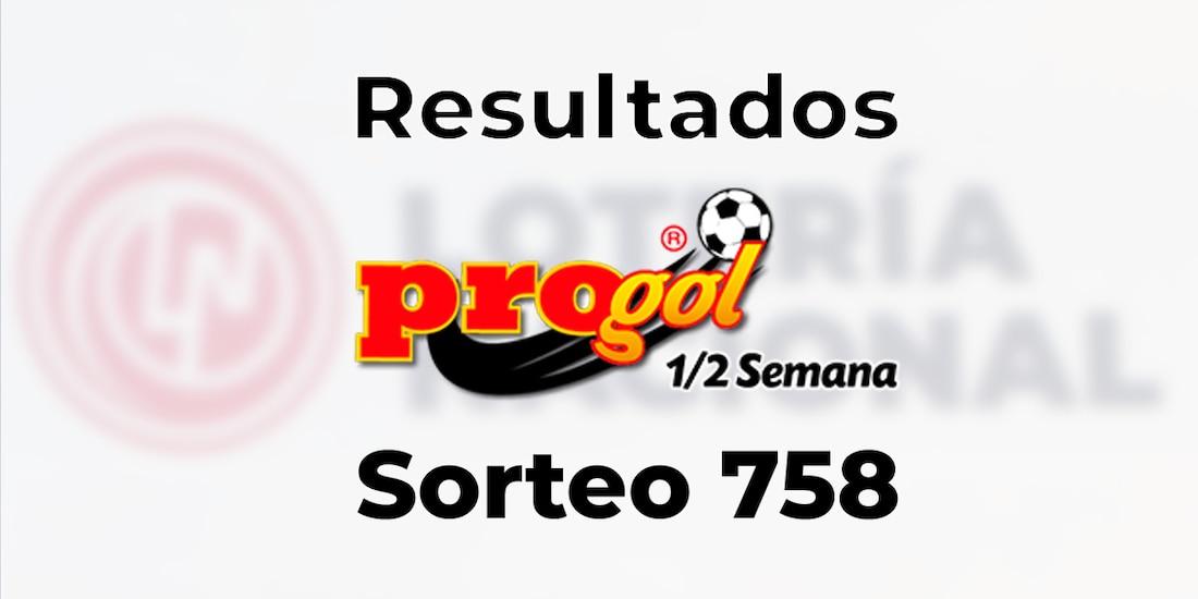 Resultados del Progol Media Semana 758 checa la quiniela ganadora.
