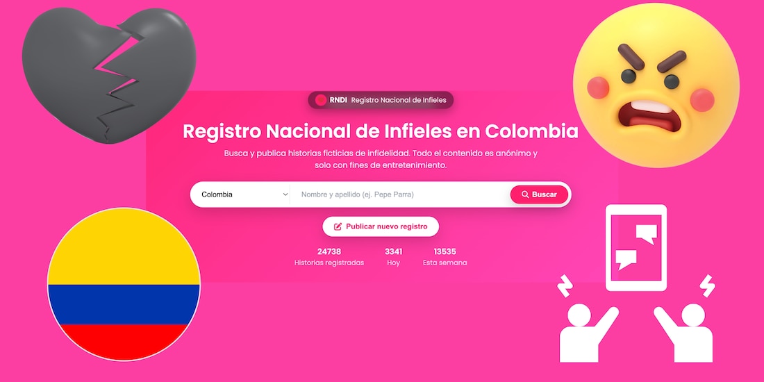 Registro Nacional de Infieles en Colombia