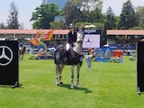 Xaviera Maurer ganó el Trofeo Mercedes-Benz en el Longines Global Champions Tour México 2026.