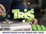 Resultados del Tris de hoy 24 de junio del 2026.