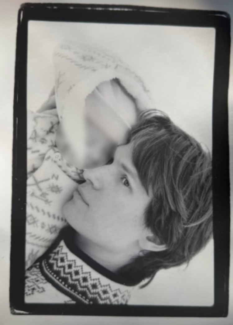 Ansel Elgort y su bebé