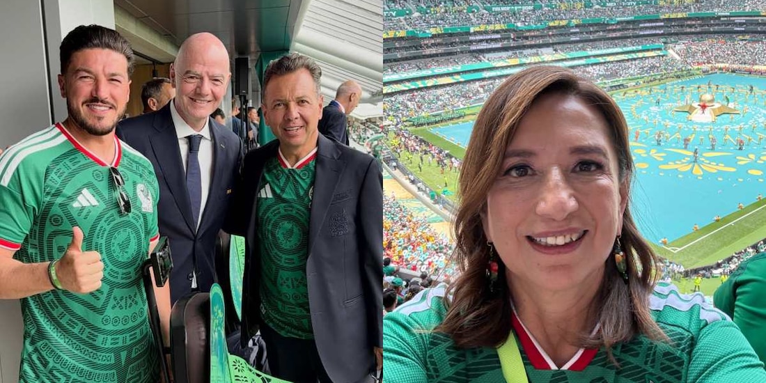 De Samuel García a Xóchitl Gálvez: Políticos asisten a inauguración del Mundial 2026