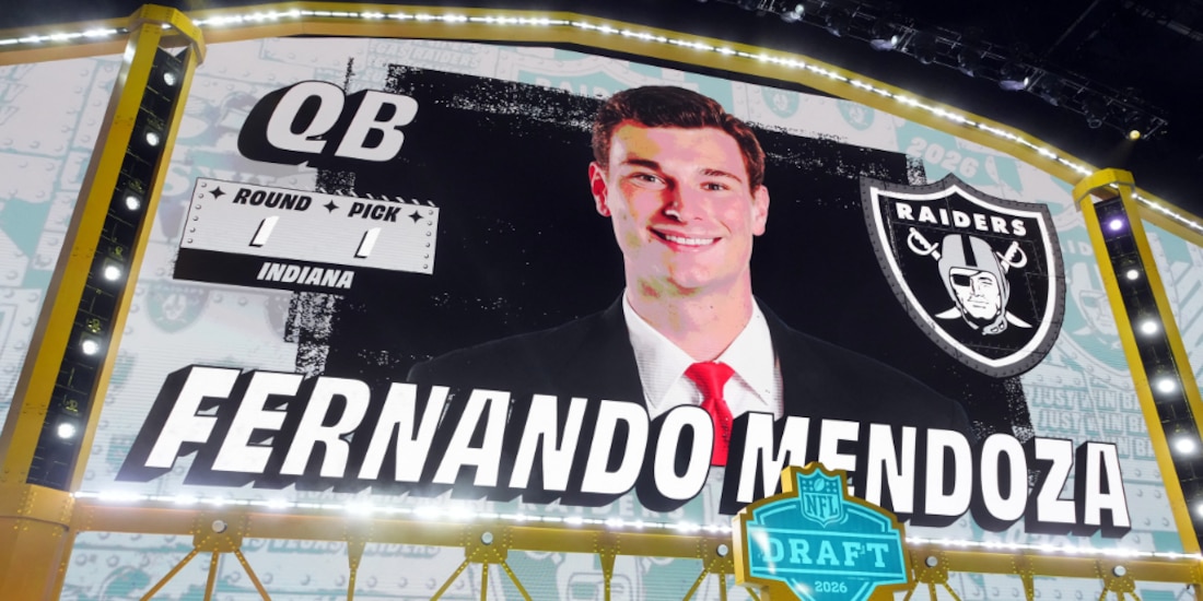 Fernando Mendoza llega a Las Vegas Raiders.