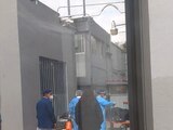 Familiares, en espera del cuerpo.