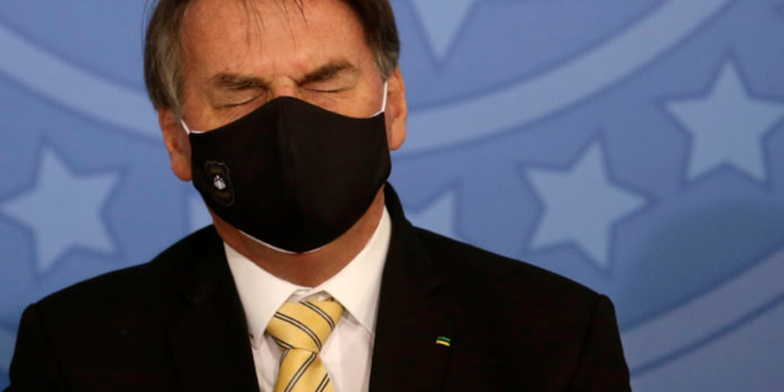 El expresidente Jair Bolsonaro.