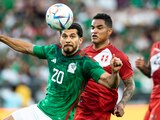 Henry Martín arrancó como titular el partido amistoso entre México y Perú en el Rose Bowl.