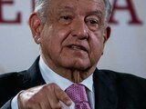 El presidente de México, Andrés Manuel López Obrador, durante su conferencia mañanaera en Palcio Nacional, el 20 de septiembre de 2023