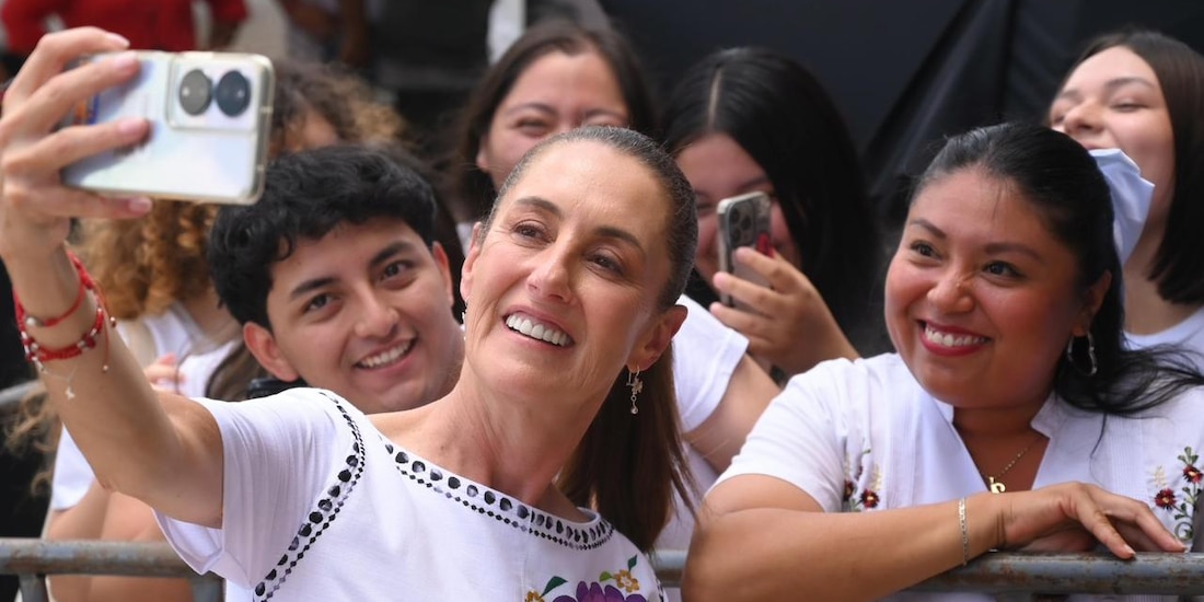 Presidenta Claudia Sheinbaum inaugura en Yucatán plantel de la Universidad Nacional Rosario Castellanos.