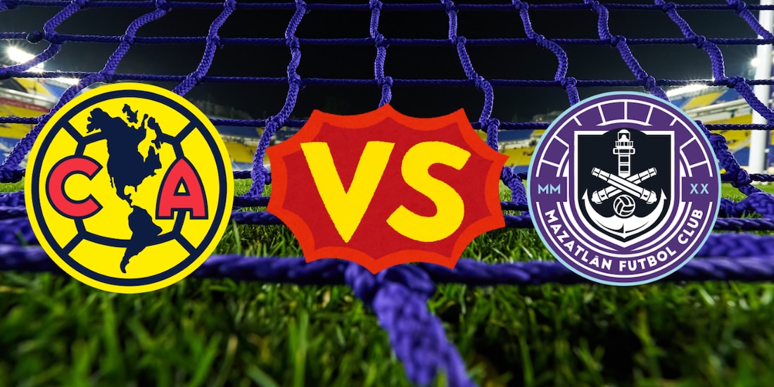 América y Mazatlán miden fuerzas en el último partido de la Jornada 11 del Clausura 2026.