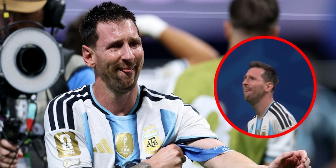 Lionel Messi llora tras calificar a cuartos de final de la Copa del Mundo 2026
