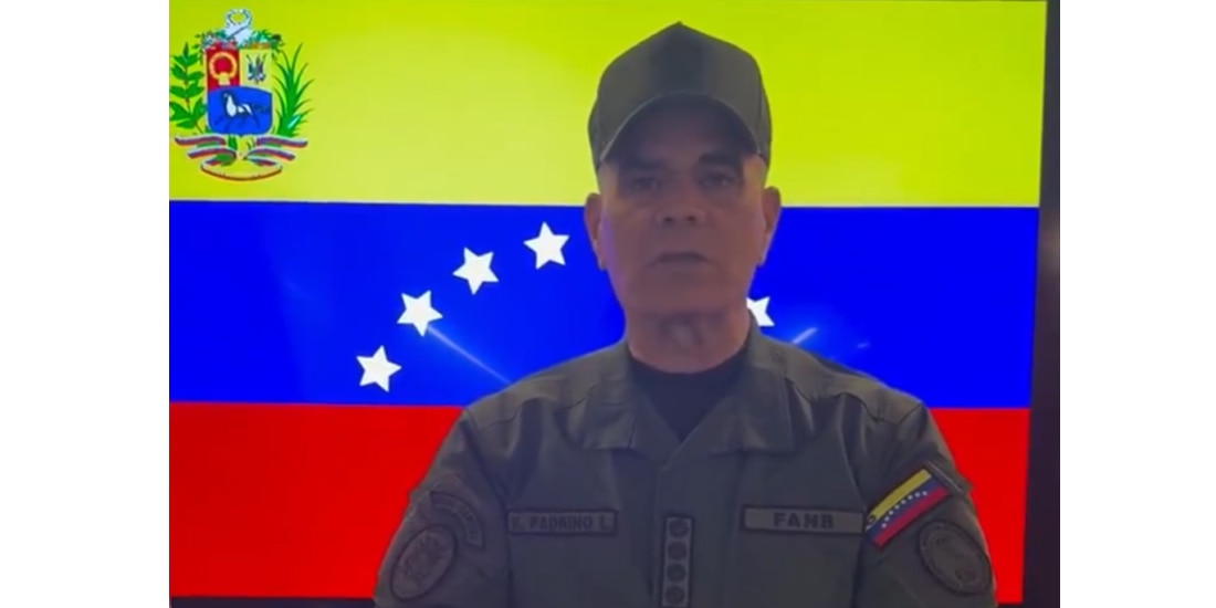 El ministro de Defensa de Venezuela, Vladimir Padrino López