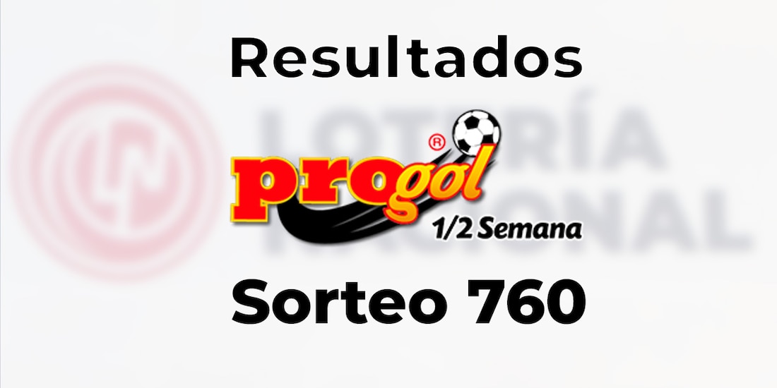 Resultados del Progol Media Semana 760: checa la quiniela ganadora.