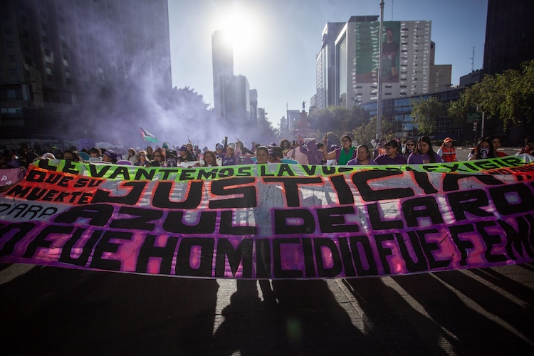 Marcha 25N del 2024 en CDMX