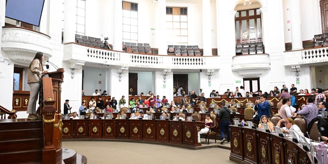 Un aspecto del Congreso de la CDMX