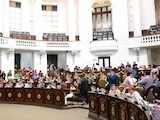 Un aspecto del Congreso de la CDMX