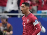 Cristiano Ronaldo celebra uno de sus goles contra Uzbekistán en el Mundial 2026.